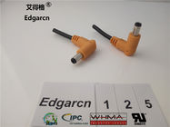 Cable de alimentación de cc para arnés de cables industrial de cobre / entintado UL 2468 18 / 2f plano